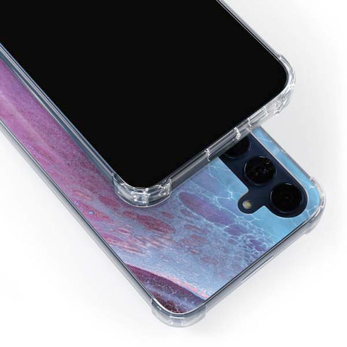 Space Marble Galaxy A35 5G Clear Case